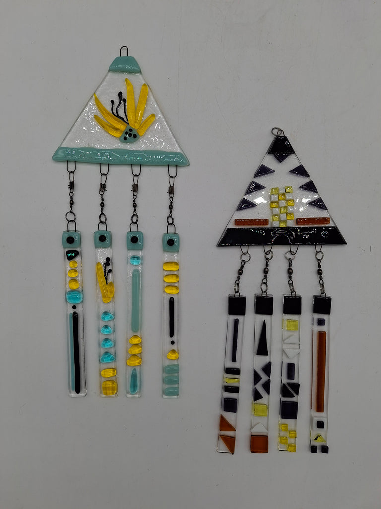 Fused Glass Windchimes