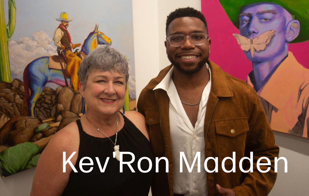 Kev'Ron Madden Equitable Artist Residency Exhibit at the Creative Arts Center of Dallas.