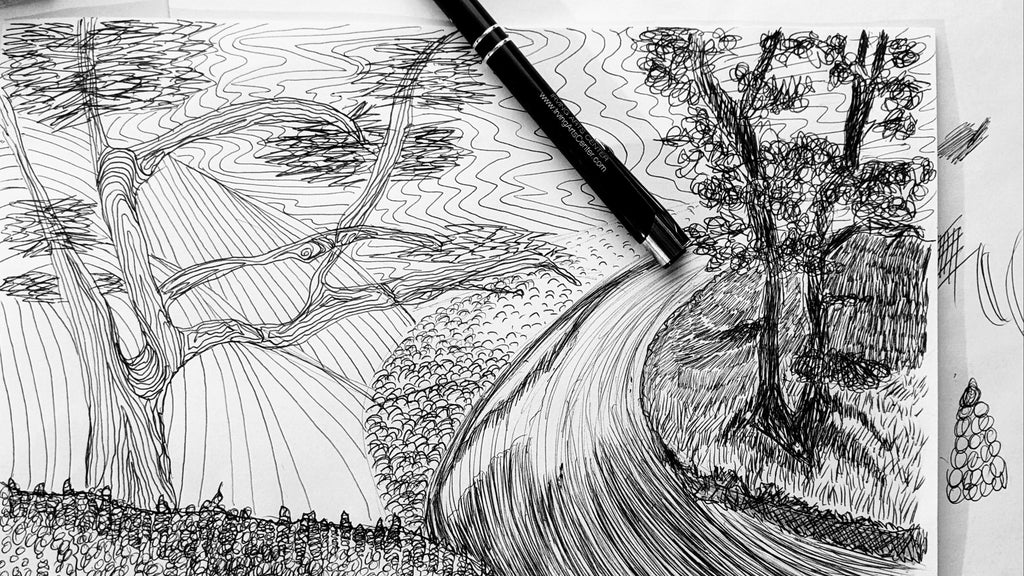 Drawing classes at the Creative Arts Center of Dallas - drawing by Vet